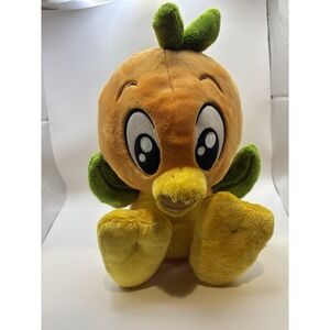 Disney Parks 12" Orange Bird Big Feet‎ Plush Walt Disney World Florida Stuffed